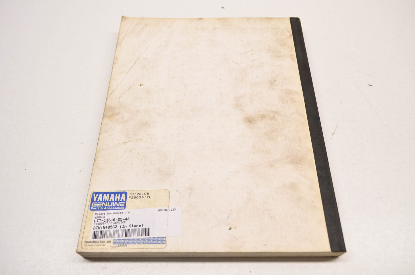 OEM Yamaha LIT-11616-05-48 FZ600S/T/U Service Manual