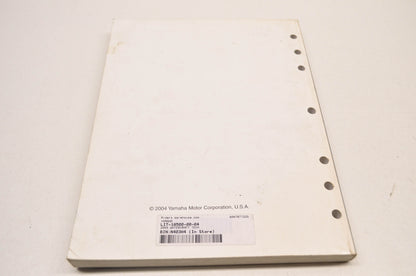 OEM Yamaha LIT-18500-00-04 Technical Update 2004 Watercraft