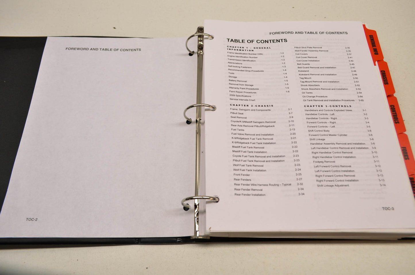 Big Dog Motorcycles 2009 Service Manual