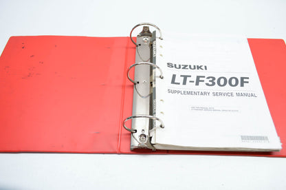 OEM Suzuki LT-F300F Service Manual & Supplements
