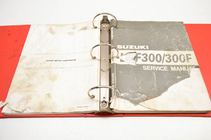 OEM Suzuki LT-F300F Service Manual & Supplements