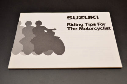OEM Suzuki 99014-20603 Service Manual MANUAL SAFETY NOS
