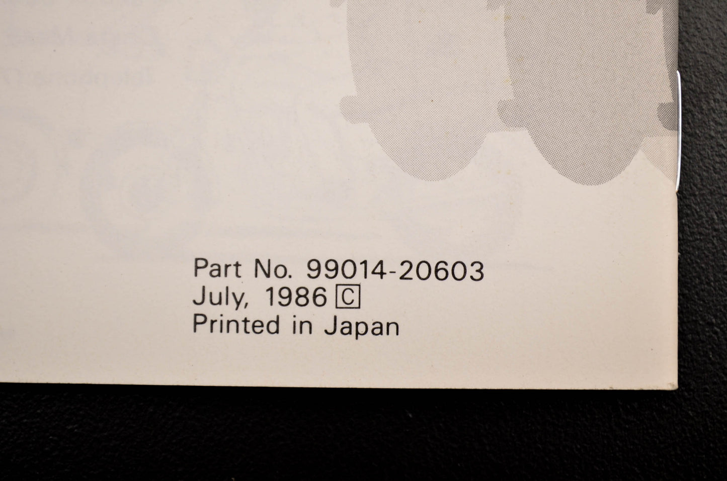 OEM Suzuki 99014-20603 Service Manual MANUAL SAFETY NOS