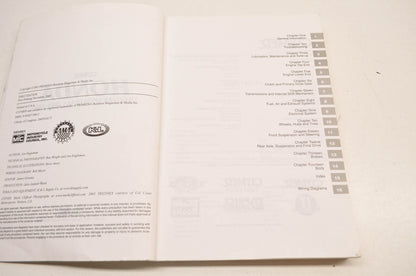 Clymer Honda TRX250 EX Service Manual 01-05 TRX250EX Sportrax.