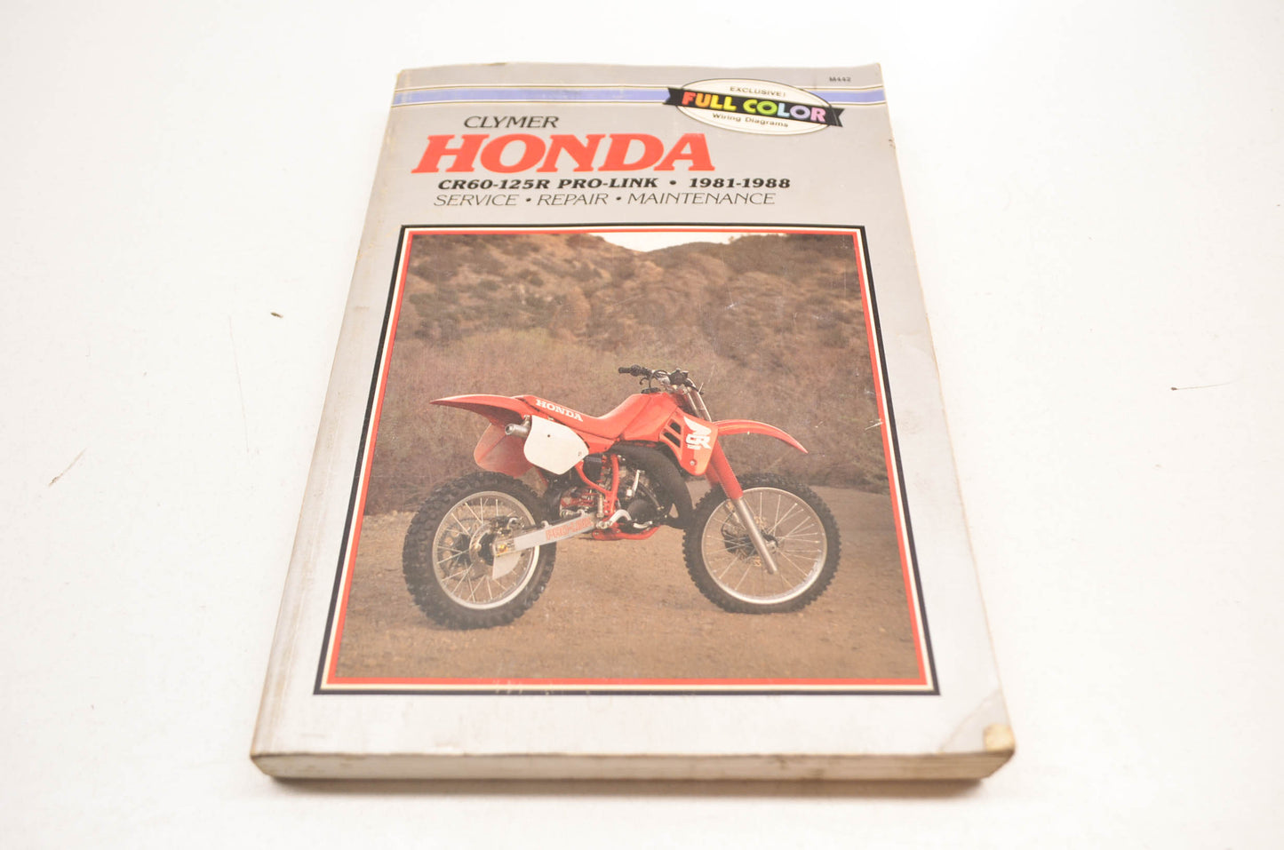 Clymer Honda CR60-125R Pro-Link Service Manual 81-88 CR60-125R Pro-Link.