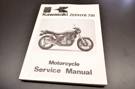 OEM Kawasaki 99924-1138-01 Service Manual ZR750 NOS