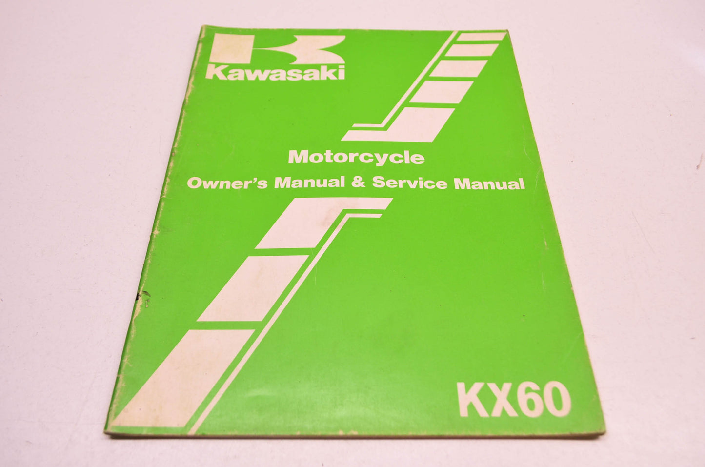 OEM Kawasaki 99920-1214-01 Owner's & Service Manual KX60A1
