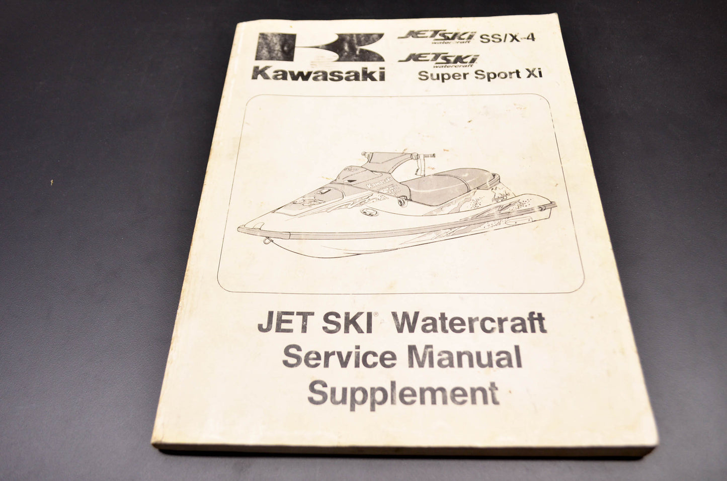 OEM Kawasaki 99924-1177-53 Service Manual Supplement JH750ABEF