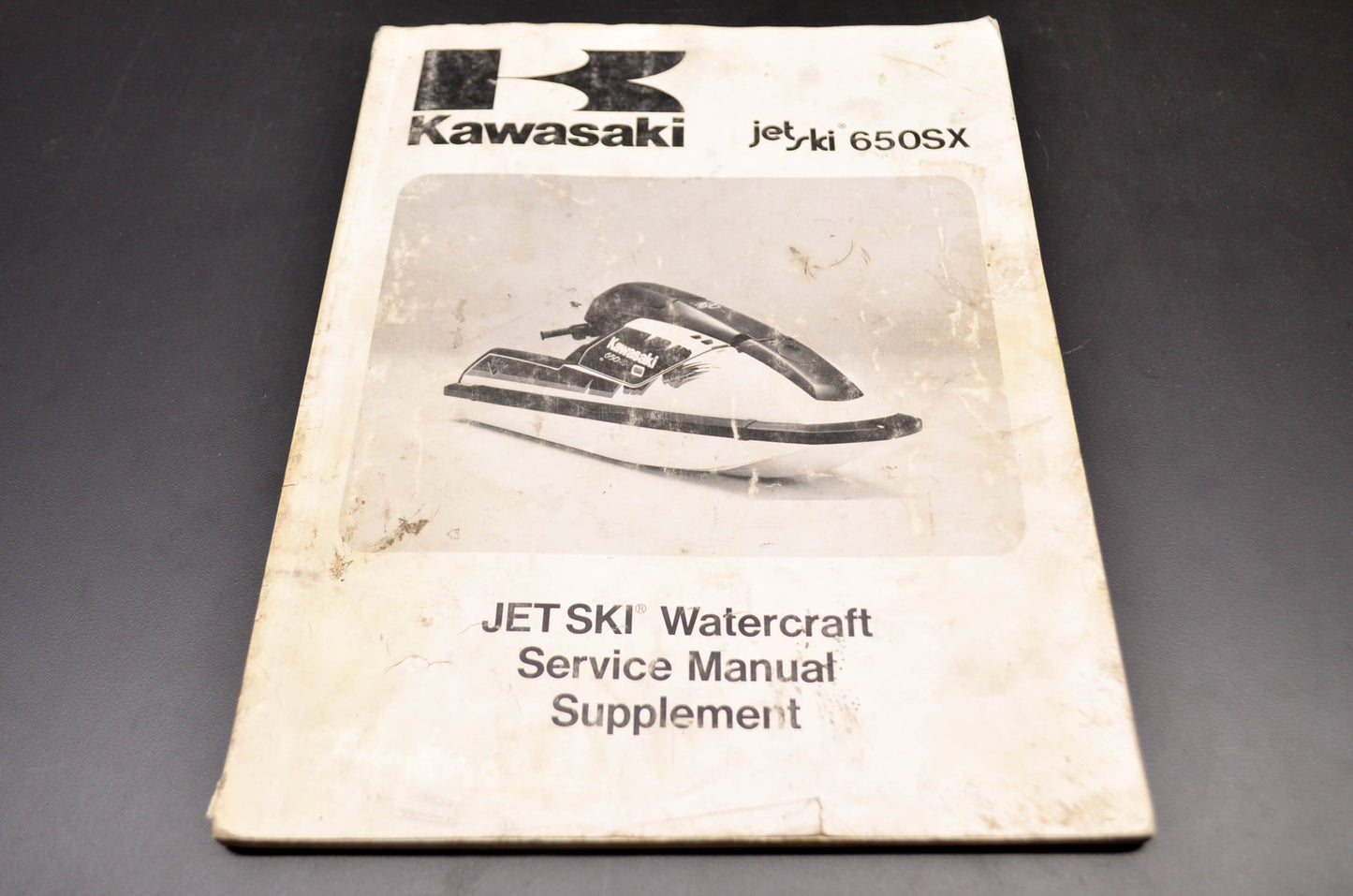 OEM Kawasaki 99924-1147-51 Service Manual Supplement JS650B