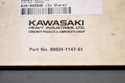 OEM Kawasaki 99924-1147-51 Service Manual Supplement JS650B