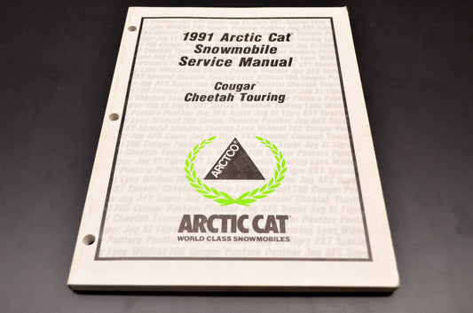 OEM Arctic Cat 2254-645 1991 Cougar Cheetah Service Manual