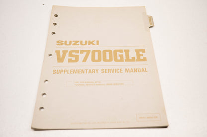 OEM Suzuki 99501-36040-03E VS700GLE Supplementary Service Manual