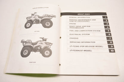 OEM Suzuki LT-F230 Service Manual