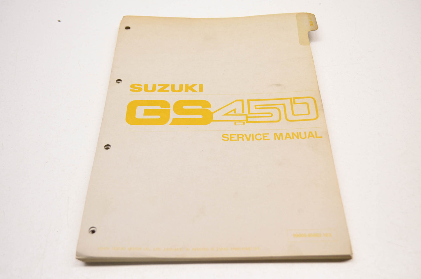 OEM Suzuki GS450 Service Manual