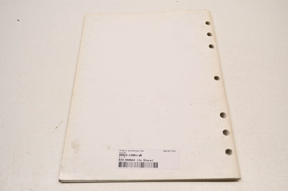 OEM Suzuki 99923-13991 1999 Motorcycle ATV Wiring Diagram Troubleshooting Guide