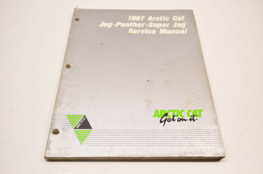 OEM Arctic Cat 2254-351 87 Panther Super Jag Service Manual