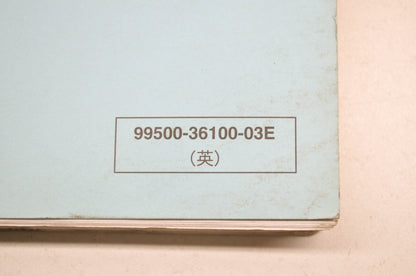 OEM Suzuki 99500-36100-03E GSF600S Service Manual