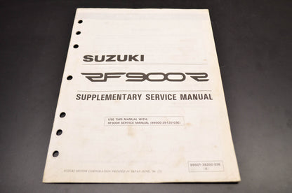 OEM Suzuki 99501-39200-03E 95 RF900RS Supplementary Service Manual