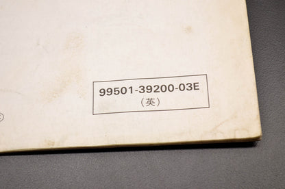 OEM Suzuki 99501-39200-03E 95 RF900RS Supplementary Service Manual