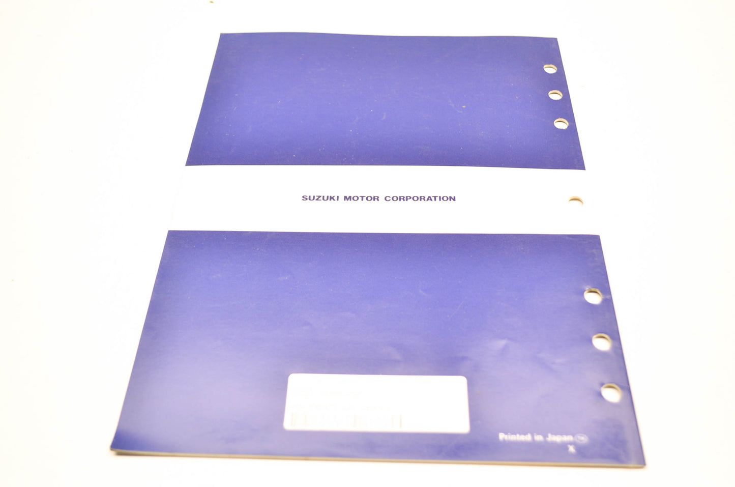 OEM Suzuki 99501-39280-03E 99 TL1000SX Supplementary Service Manual NOS