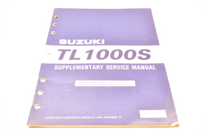 OEM Suzuki 99501-39270-03E 98 TL1000SW Supplementary Service Manual