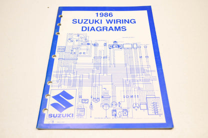 OEM Suzuki 99923-13861 86 G Model Wiring Diagram Manual NOS