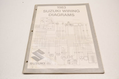 OEM Suzuki 99923-13831 83 D Model Wiring Diagram Manual