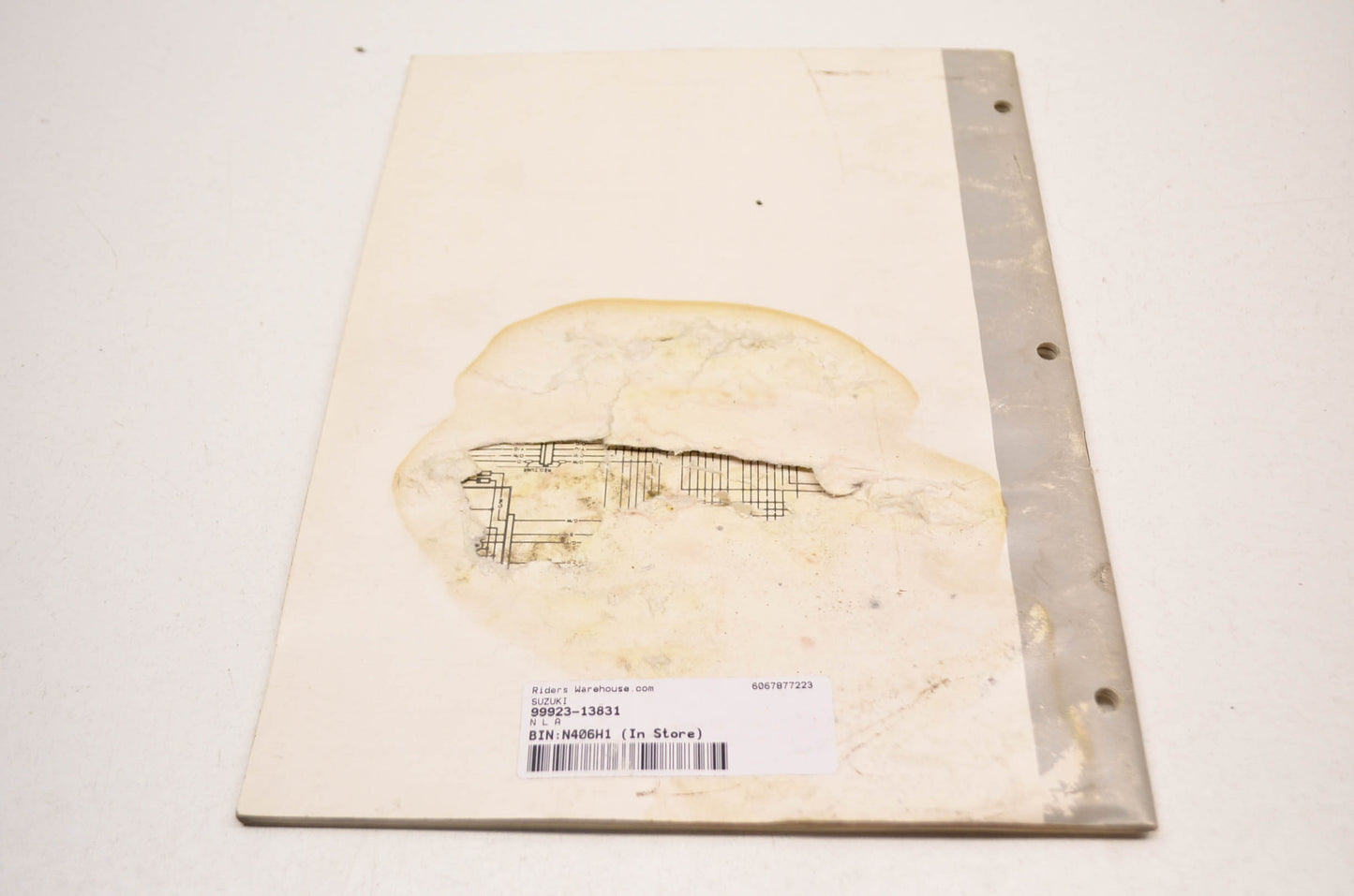 OEM Suzuki 99923-13831 83 D Model Wiring Diagram Manual
