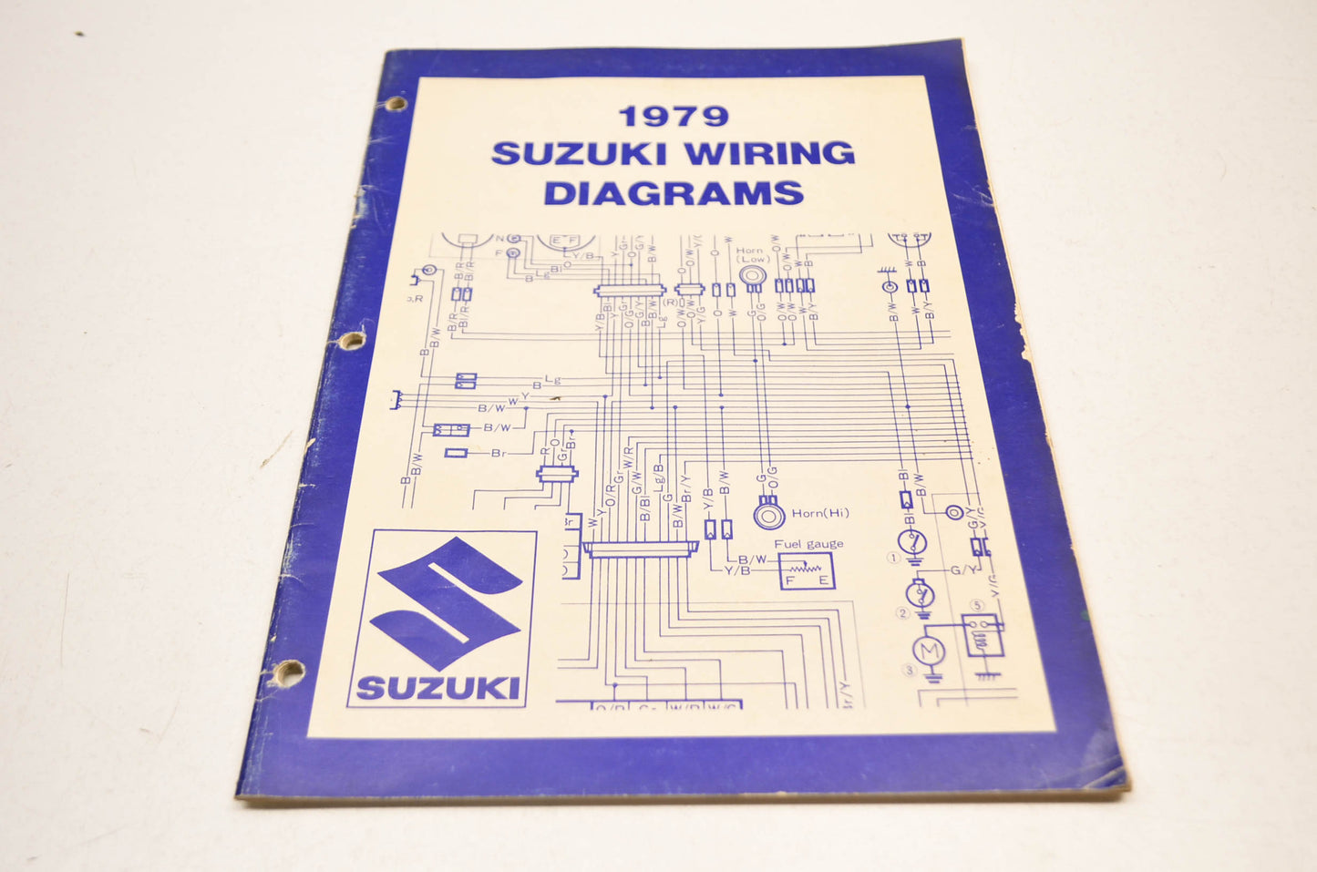OEM Suzuki 99923-00755 79 N Model Wiring Diagram Manual