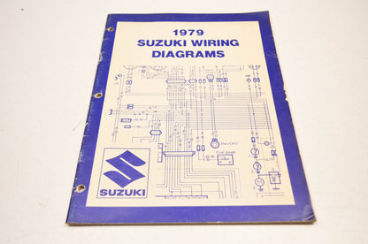 OEM Suzuki 99923-00755 79 N Model Wiring Diagram Manual