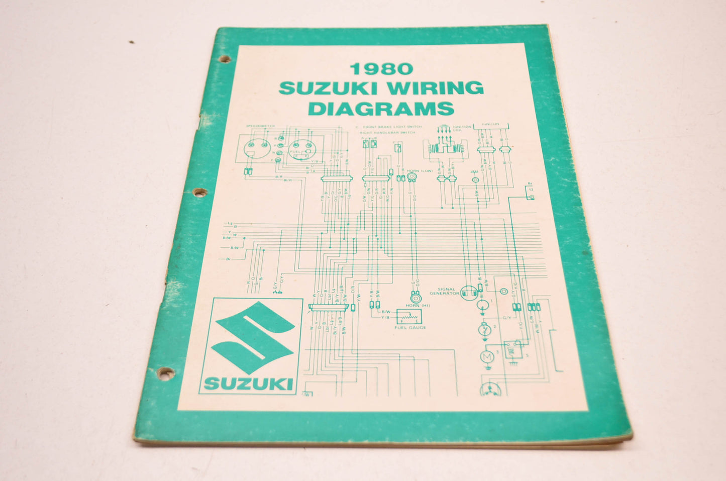 OEM Suzuki 99923-80755 80 T Model Wiring Diagram Manual