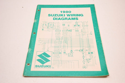 OEM Suzuki 99923-80755 80 T Model Wiring Diagram Manual