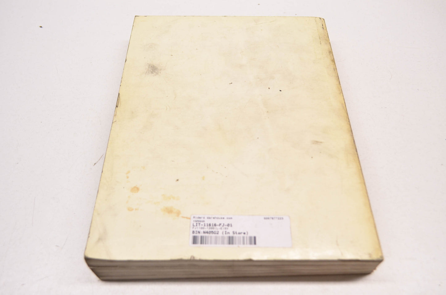 OEM Yamaha LIT-11616-07-98 FJ1200AD/ADC Supplementary Service Manual