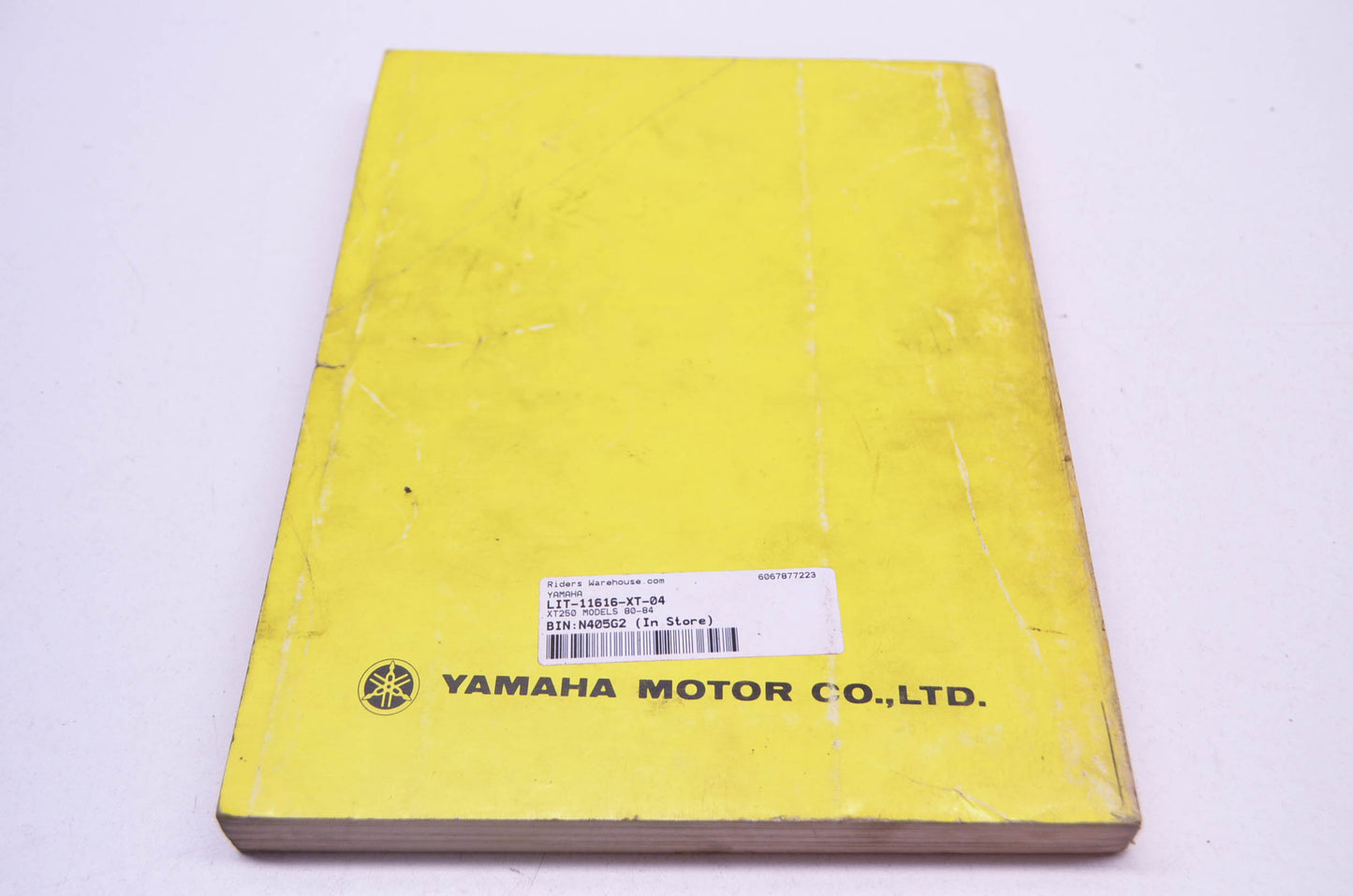 OEM Yamaha XT250 Service Manual 80-84 XT250 Models.
