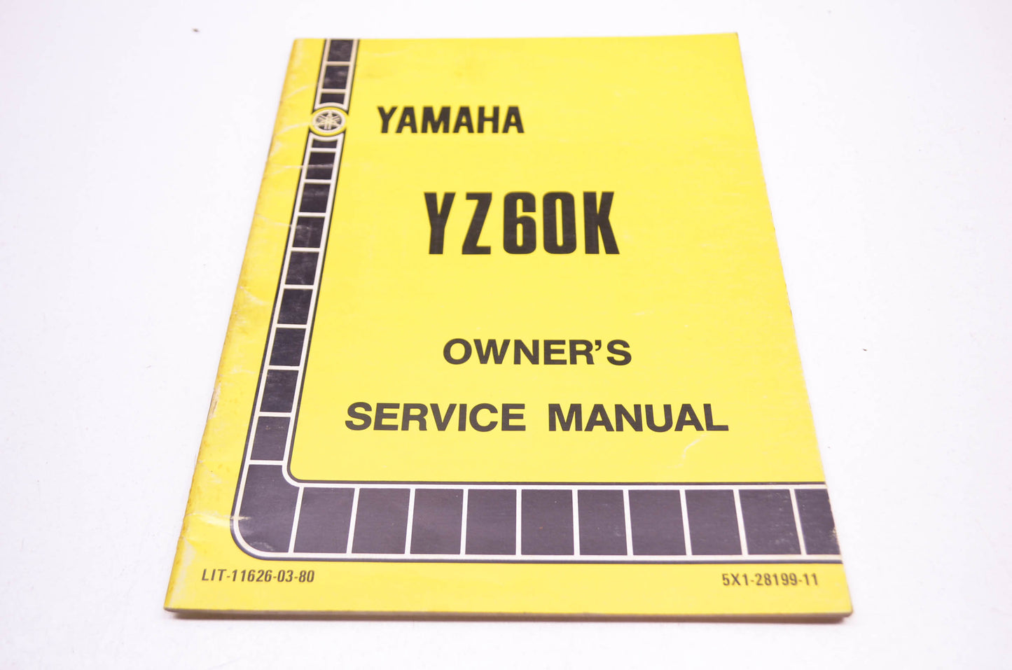OEM Yamaha LIT-11626-03-80 Owner's/Service Manual YZ60K