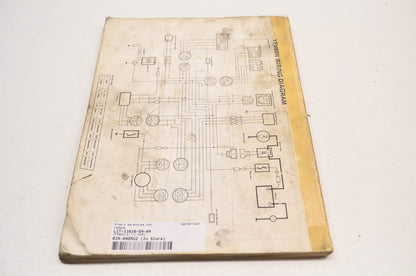 OEM Yamaha LIT-11616-04-84 YFM80N/S/T/U Service Manual
