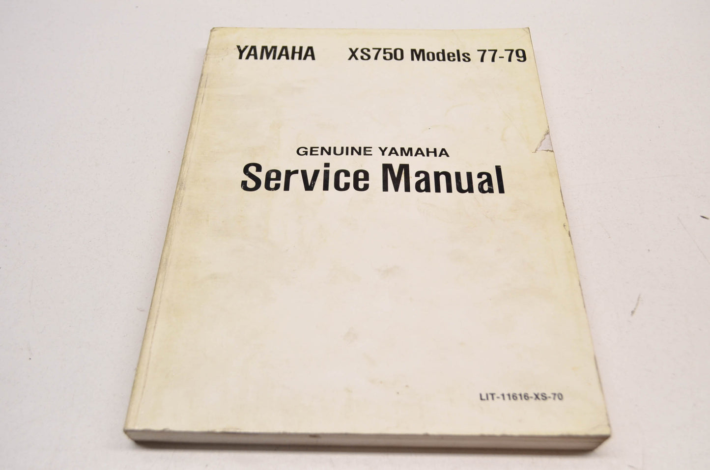 OEM Yamaha XS750 Service Manual 77-79 XS750 Models.