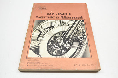 OEM Yamaha RZ350L Service Manual