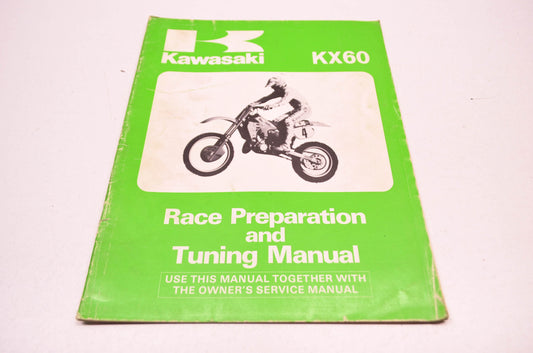 OEM Kawasaki 99920-1337-01 Tuning Manual KX60B2