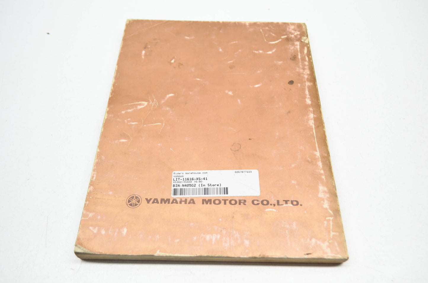 OEM Yamaha XS360 XS400 Service Manual 76-80 XS360/400 Models.