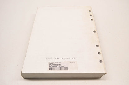 OEM Yamaha LIT-17500-00-04 Technical Update 04 Motorcycle/ATV/SXS