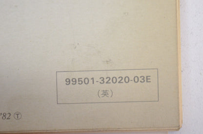OEM Suzuki 99501-32020-03E GS300L Supplementary Service Manual GS300L