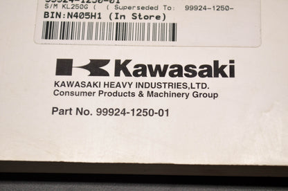 OEM Kawasaki 99924-1250-01 Service Manual KL250G NOS