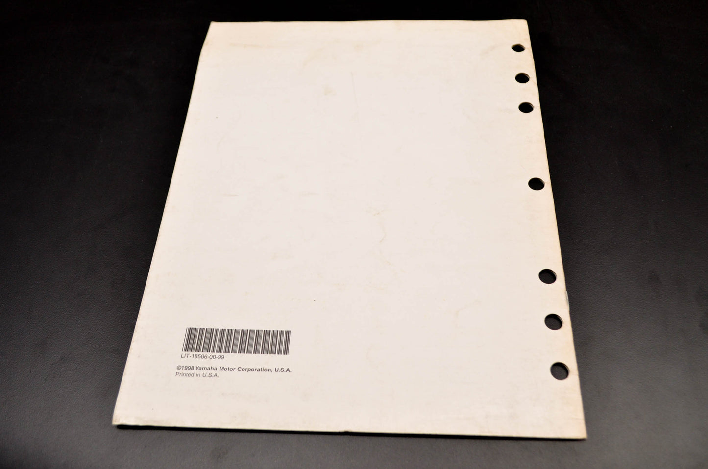 OEM Yamaha LIT-18506-00-99 Peak Voltage Tools