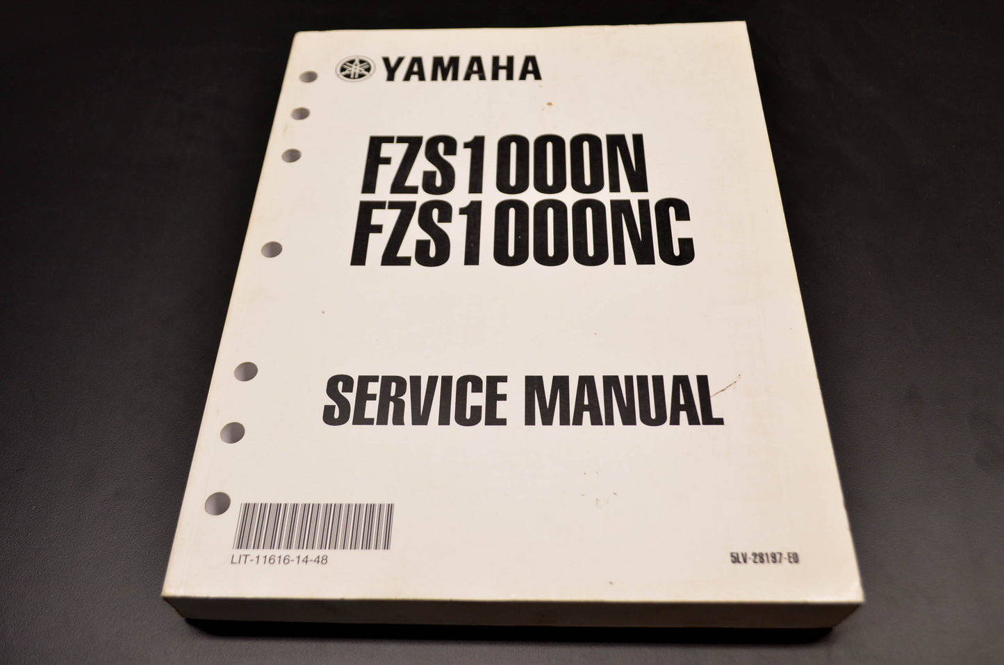 OEM Yamaha LIT-11616-14-48 FZS1000N/NC -S/SC Service Manual NOS