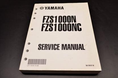 OEM Yamaha LIT-11616-14-48 FZS1000N/NC -S/SC Service Manual NOS