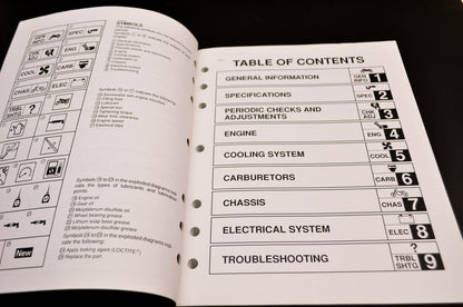 OEM Yamaha LIT-11616-14-48 FZS1000N/NC -S/SC Service Manual NOS
