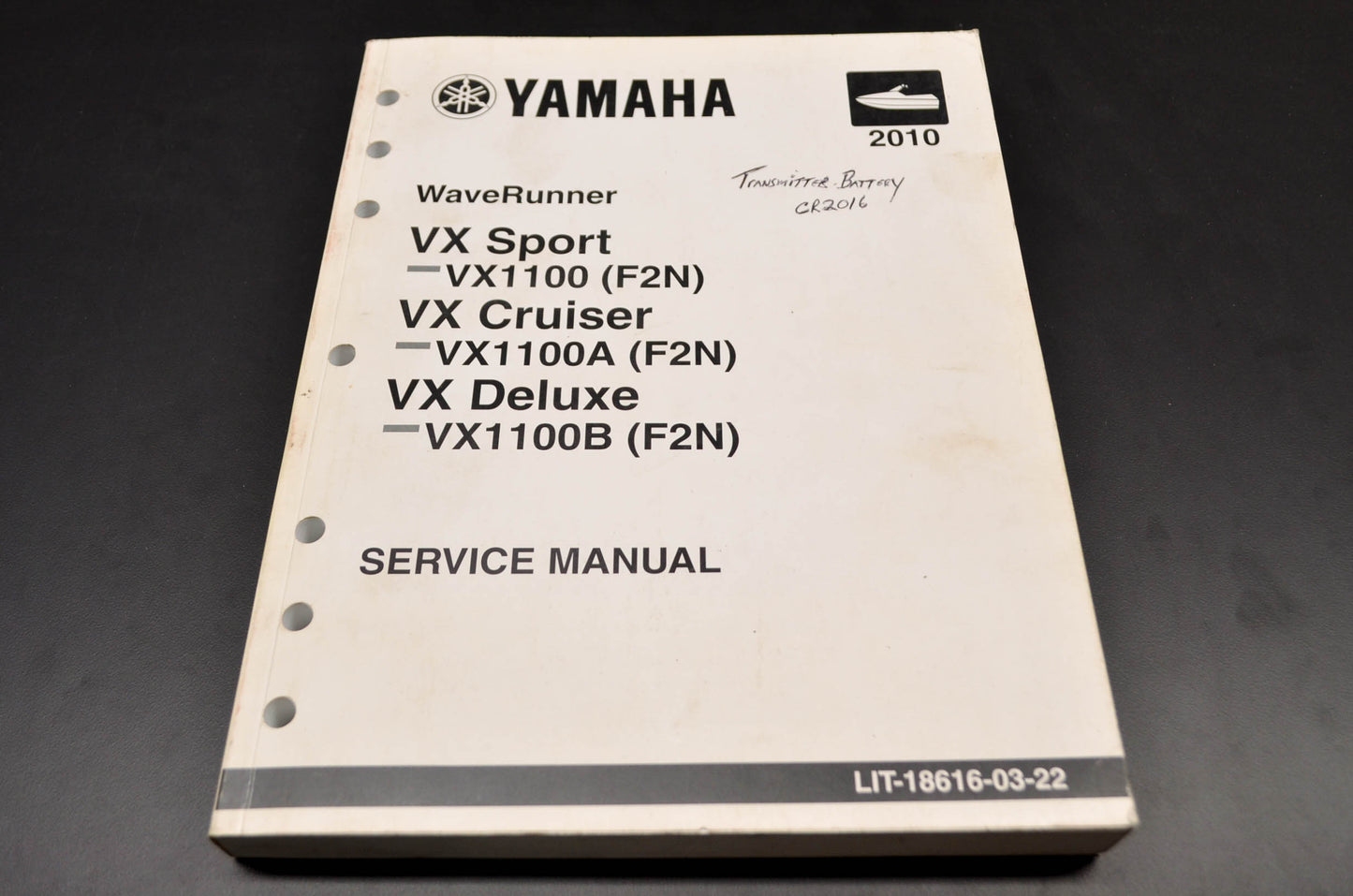 OEM Yamaha LIT-18616-03-22 Service Manual VX1100 VX1100A VX110