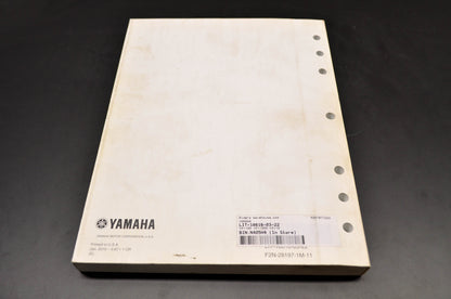 OEM Yamaha LIT-18616-03-22 Service Manual VX1100 VX1100A VX110