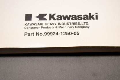 OEM Kawasaki 99924-1250-05 Service Manual KL250G NOS
